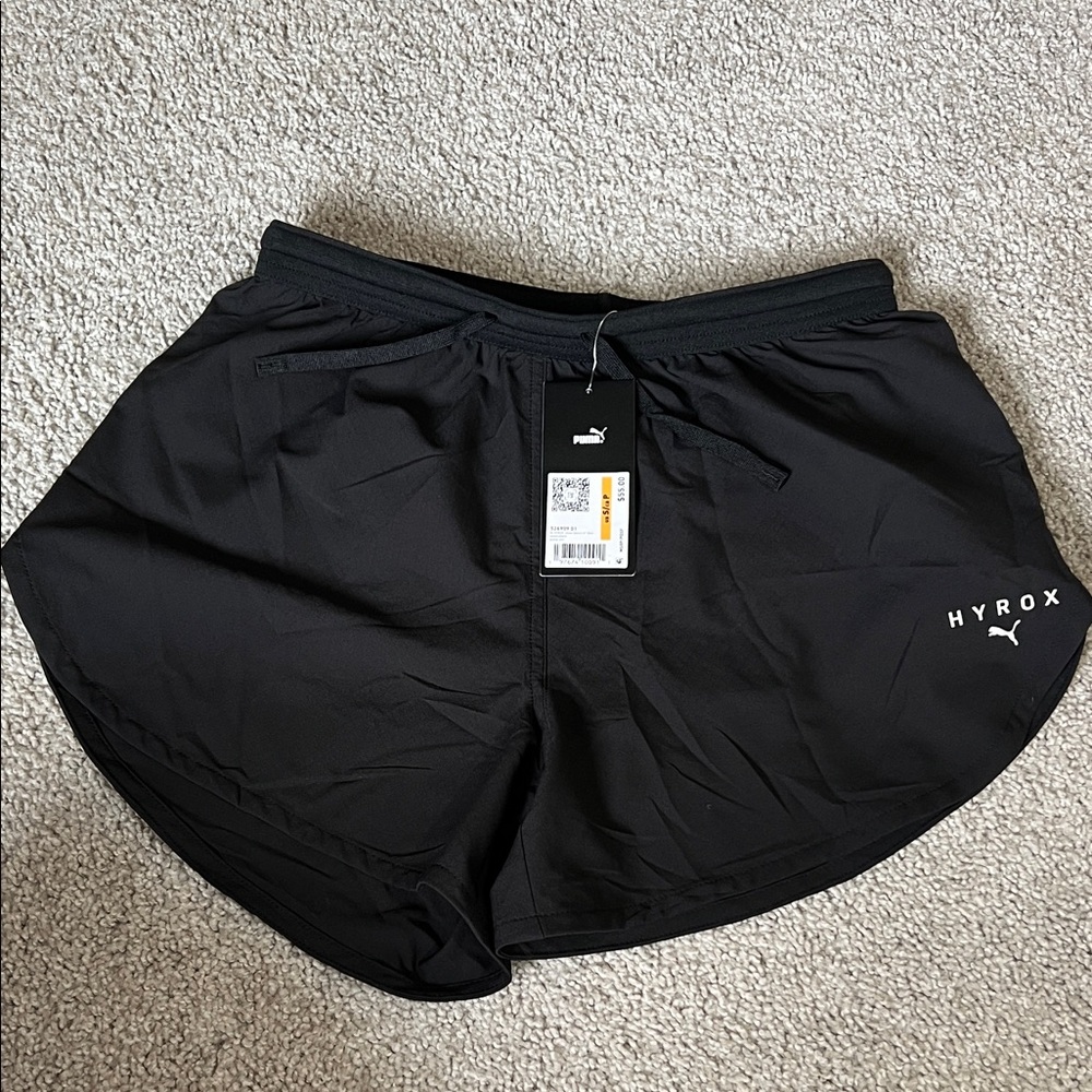 Puma Black Performance Shorts